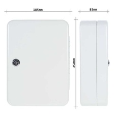 Rottner TS48 skrinka na kľúče, šedá - 3