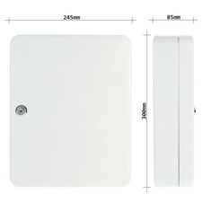 Rottner SK30 skrinka na kľúče, šedá - 3