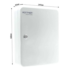 Rottner SK40 skrinka na kľúče, šedá - 4