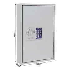 Rottner S64 EL skrinka na kľúče, šedá - 3