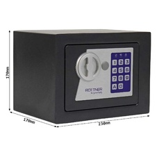 Rottner Jupiter 1 EL nábytkový elektronický trezor, antracit - 3