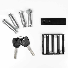 Rottner Vintage nábytkový trezor elektronický, šeda - 5