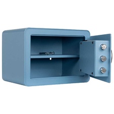 Rottner Vintage nábytkový trezor elektronický, modrá - 1