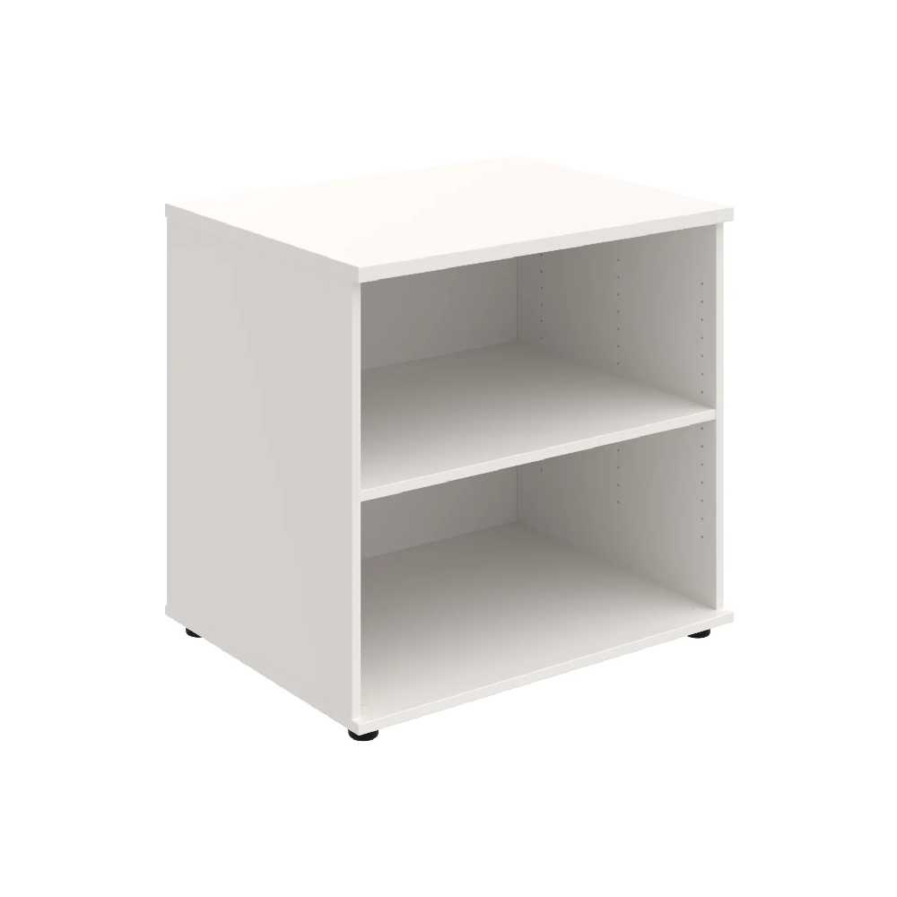 HOBIS skriňa stolová otvorená - SP 80 60 P, roky pozdĺž, biela