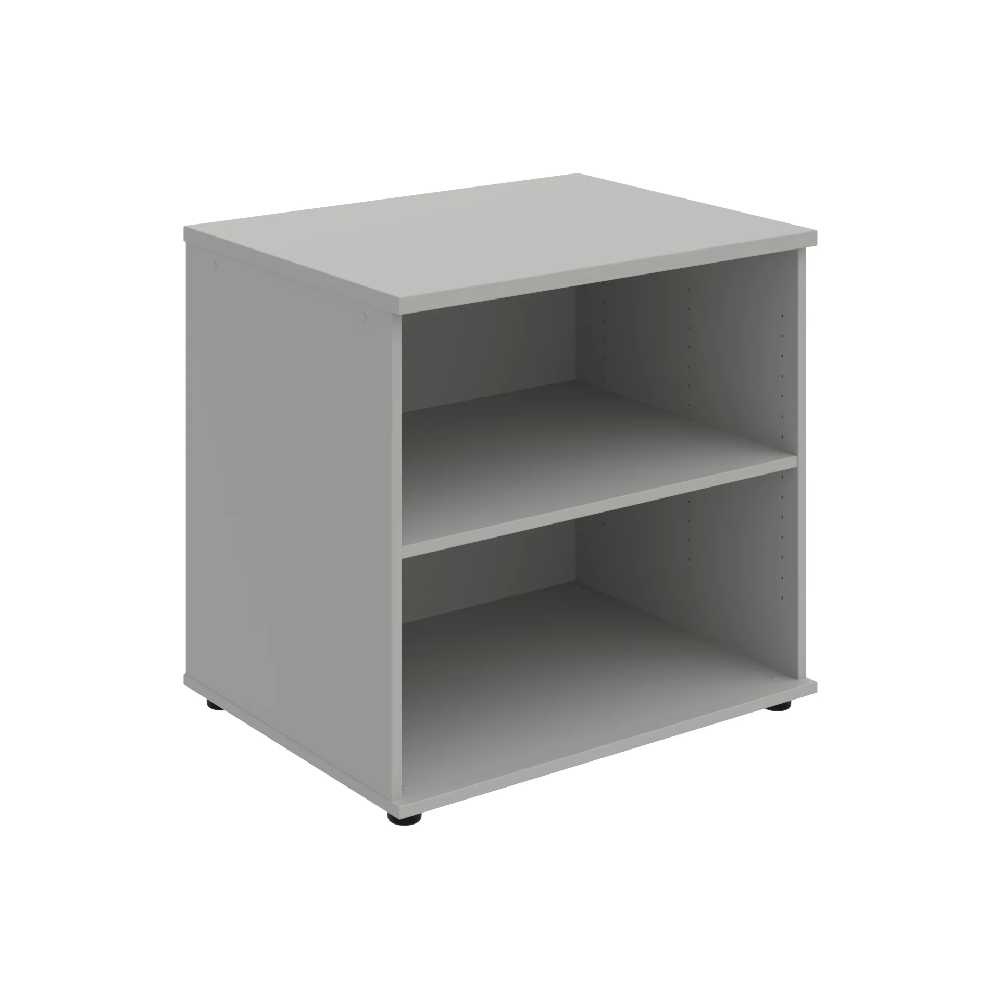 HOBIS skriňa stolová otvorená - SP 80 60 N, roky naprieč, šeda