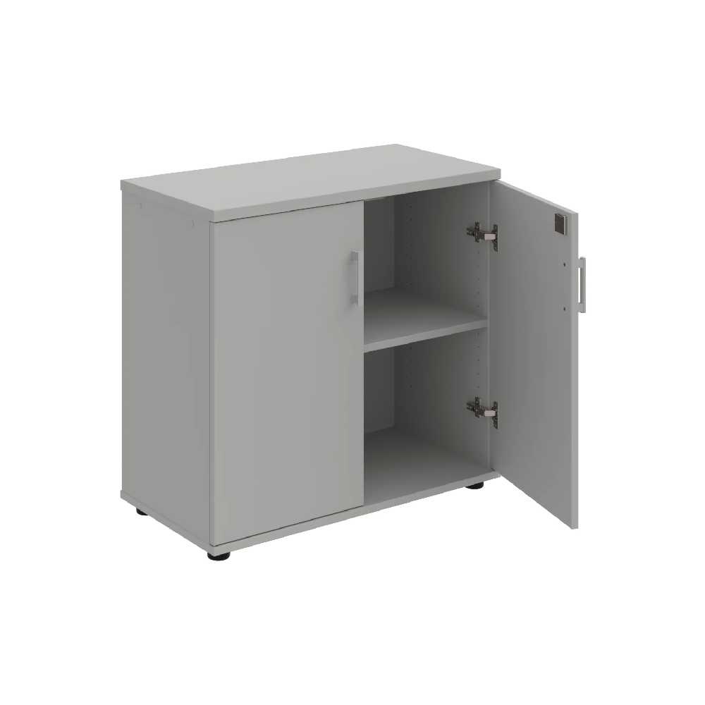 HOBIS skriňa stolová uzatvárateľná so zámkom - SPZ 80 40, šeda