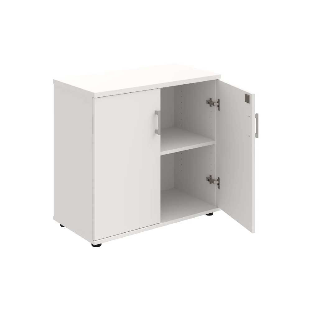 HOBIS skriňa stolová uzatvárateľná so zámkom - SPZ 80 40, biela