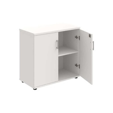 HOBIS skriňa stolová uzatvárateľná so zámkom - SPZ 80 40, biela