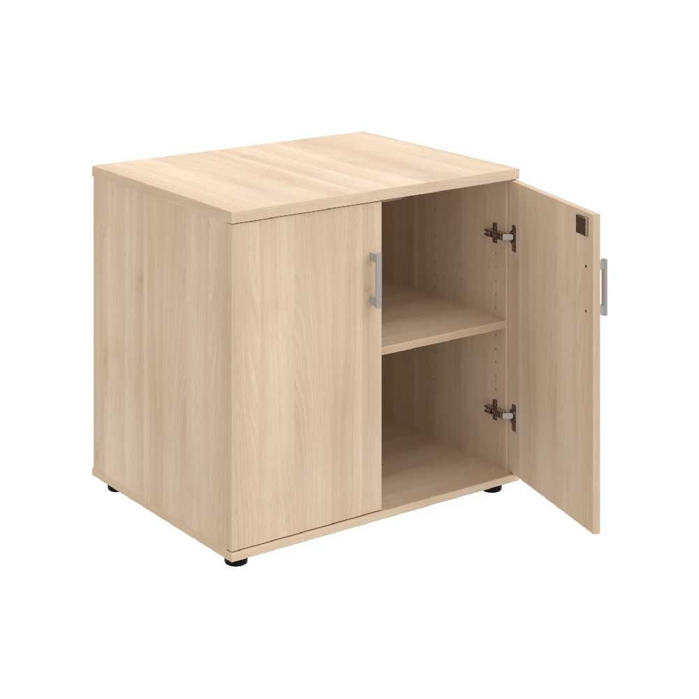 HOBIS skriňa stolová uzatvárateľná so zámkom - SPZ 80 60 P, roky pozdĺž, agát