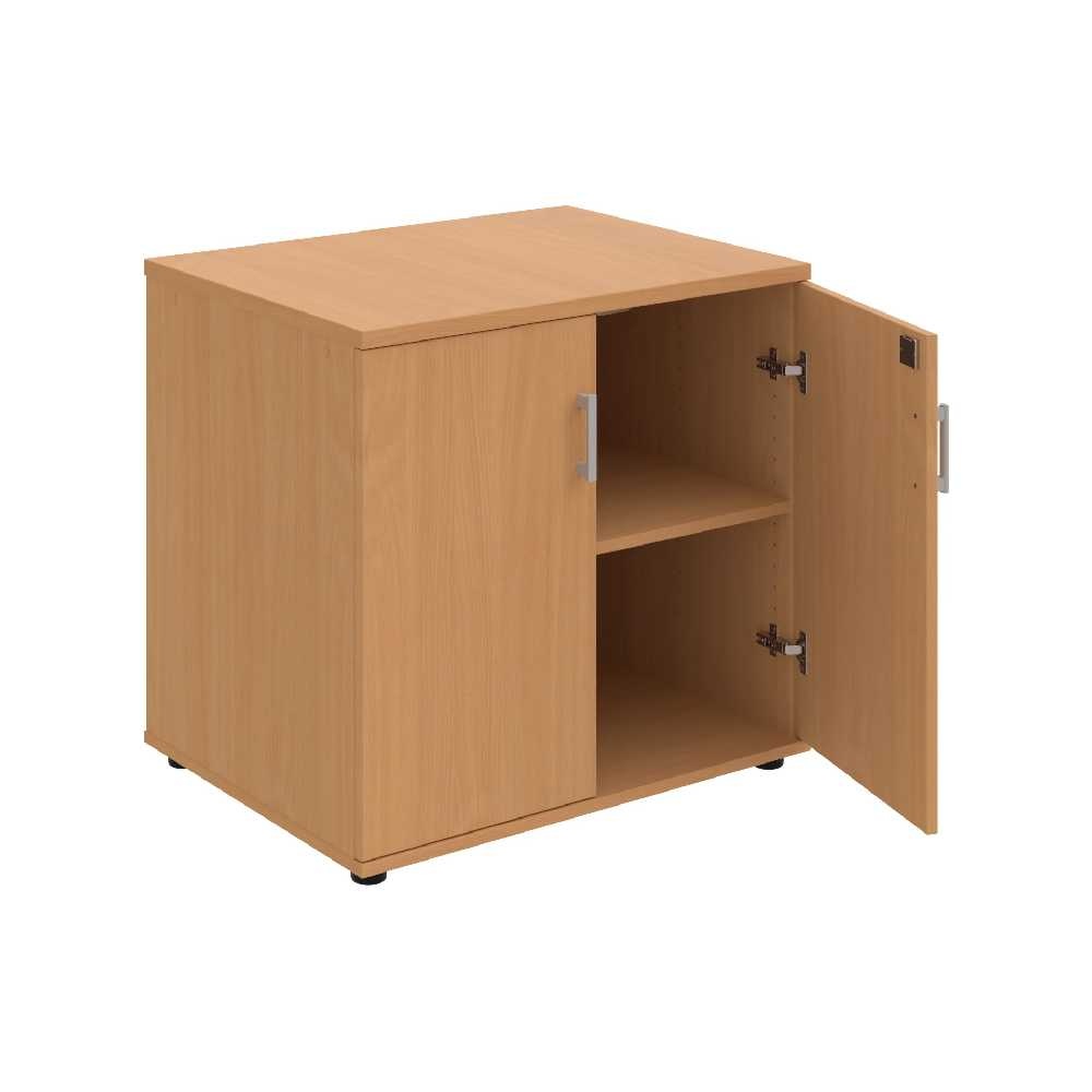 HOBIS skriňa stolová uzatvárateľná so zámkom - SPZ 80 60 P, roky pozdĺž, buk