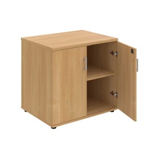HOBIS skriňa stolová uzatvárateľná so zámkom - SPZ 80 60 N, roky naprieč, dub