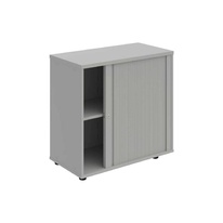 HOBIS skriňa stolová roletová pravá so zámkom - SPRZ 80 40 P, šeda