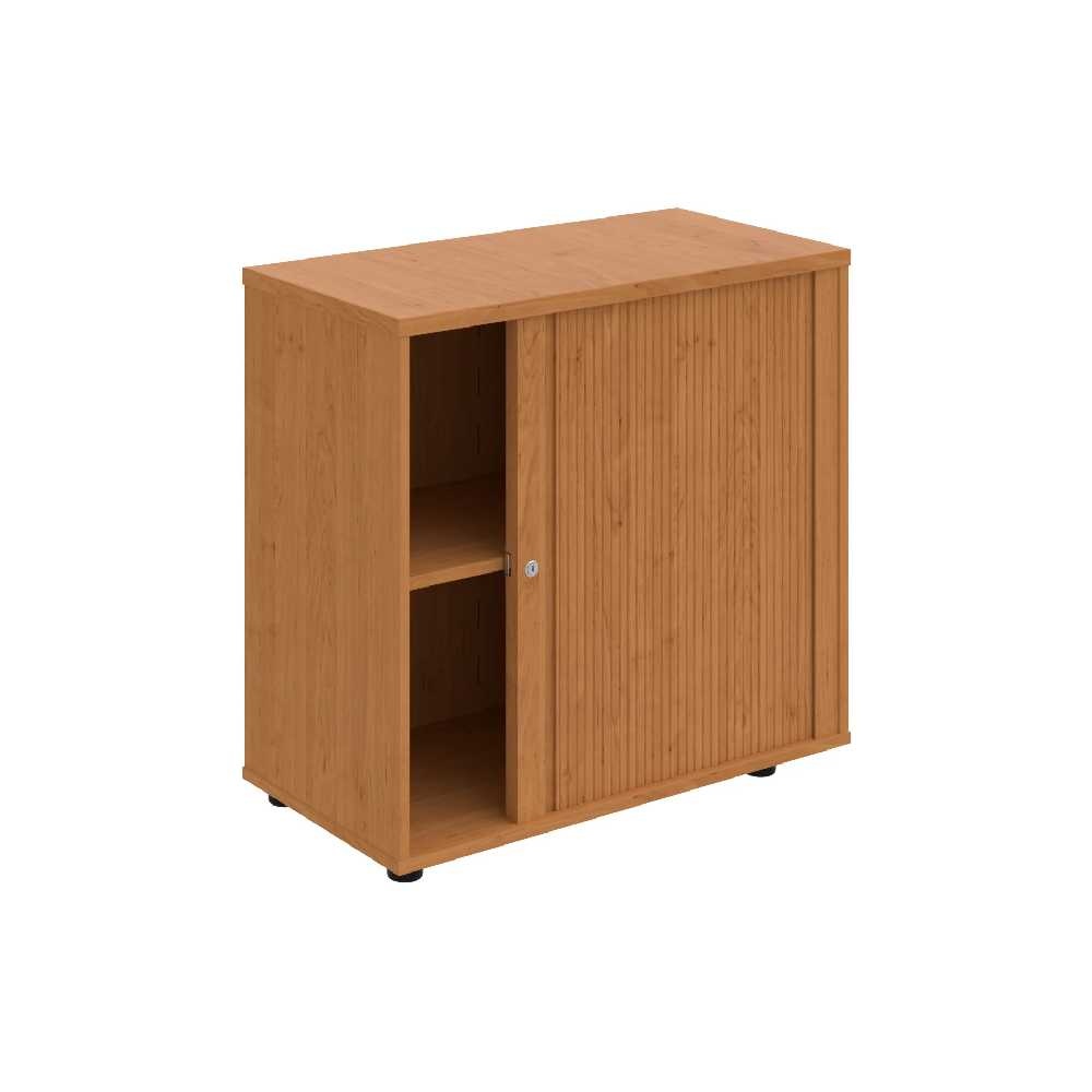 HOBIS skriňa stolová roletová pravá so zámkom - SPRZ 80 40 P, jelša