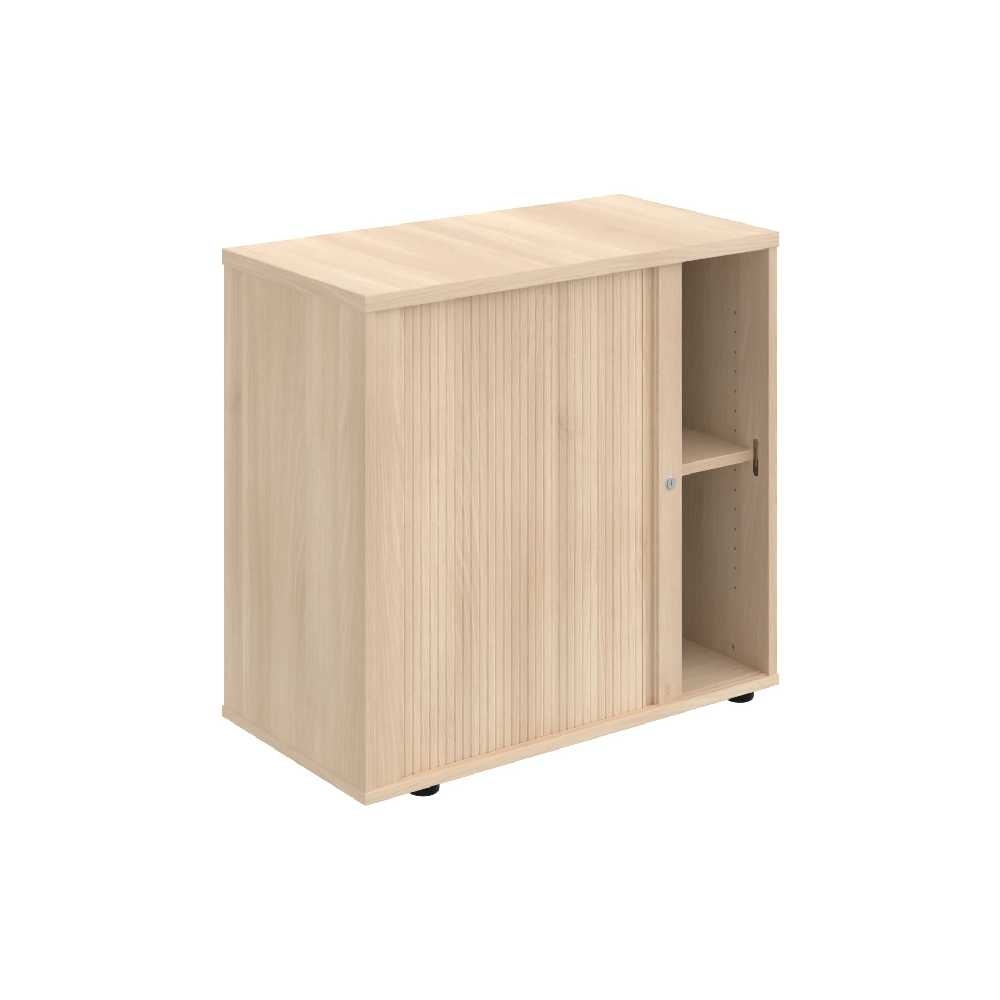 HOBIS skriňa stolová roletová ľavá so zámkom - SPRZ 80 40 L, agát