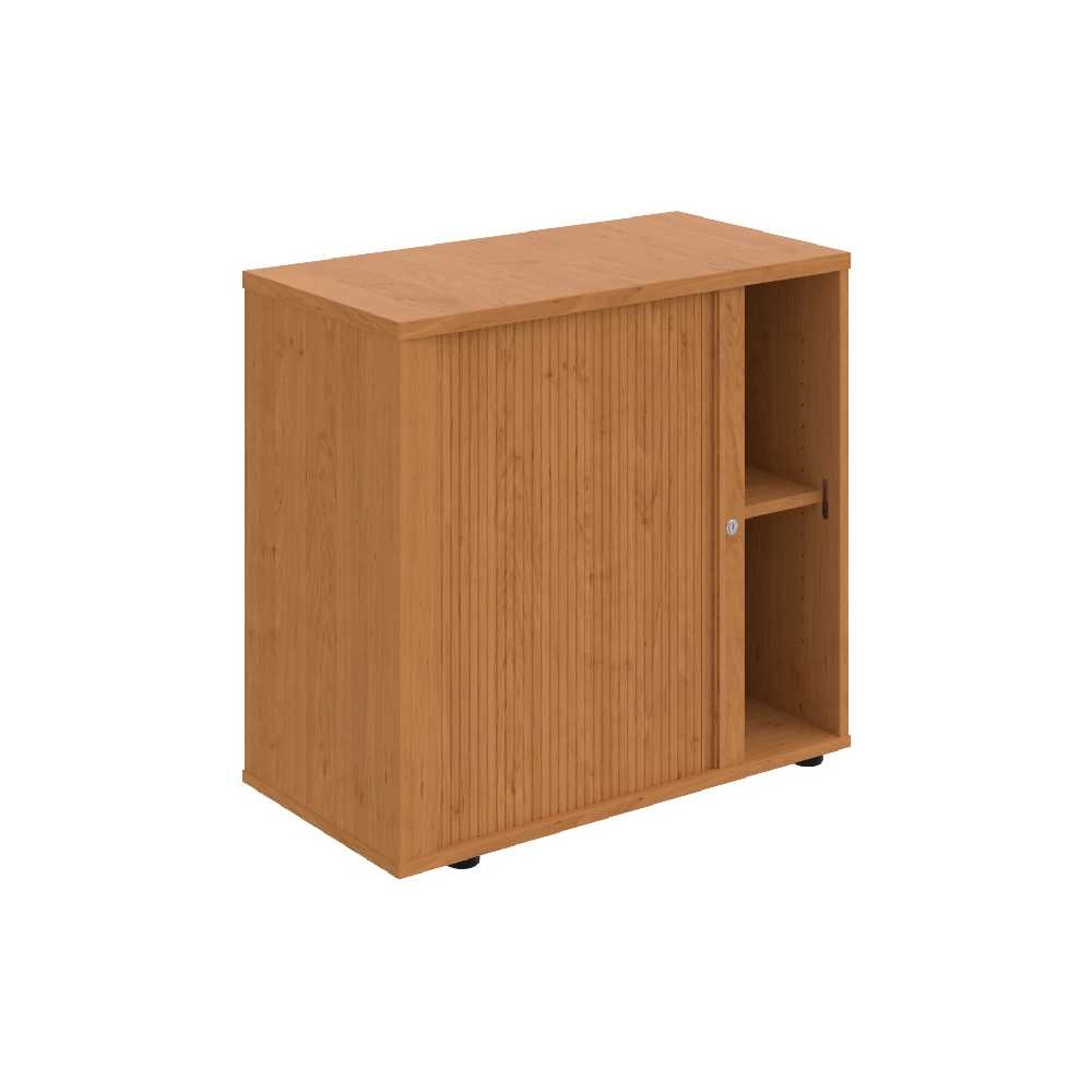 HOBIS skriňa stolová roletová ľavá so zámkom - SPRZ 80 40 L, jelša