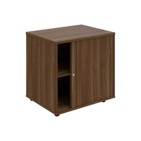 HOBIS skriňa stolová roletová pravá so zámkom - SPRZ 80 60 P N, roky naprieč, orech