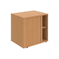 HOBIS skriňa stolová roletová ľavá so zámkom - SPRZ 80 60 L P, roky pozdĺž, buk