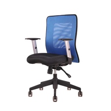 Kancelárska stolička CALYPSO, modrá - 4