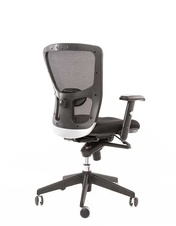 Kancelárska stolička DIKE bez podhlavníka, čierna - 3