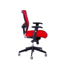 Kancelárska stolička DIKE bez podhlavníka, červená - 2