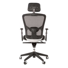 Kancelárska stolička DIKE s podhlavníkom, čierna - 5