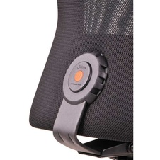 Kancelárska stolička CALYPSO GRAND, nastaviteľný podhlavník, antracit - 5