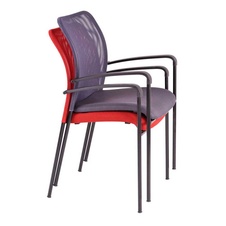 Rokovacia stolička TRITON BLACK, antracit - 2