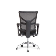 Kancelárska stolička MEROPE bez podhlavníka, čierna - 4