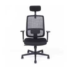 Kancelárska stolička CANTO SP, čierna mesh - 8