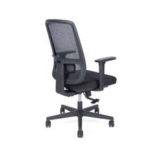 Kancelárska stolička CANTO BP, čierna mesh - 3