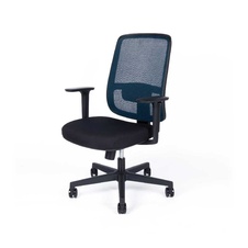 Kancelárska stolička CANTO BP, modrá mesh - 7