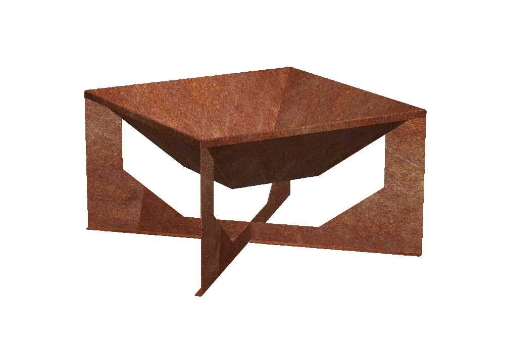 Corgarden záhradné ohnisko VENTO 50x50x30 cm