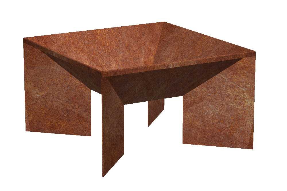 Corgarden záhradné ohnisko FOCUS 50x50x30 cm