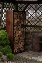 Corgarden záhradný drevník STORA 80x80x40 cm