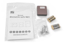 Digitálny trezor G21, 420x600x380 mm, na odtlačok prsta - 6