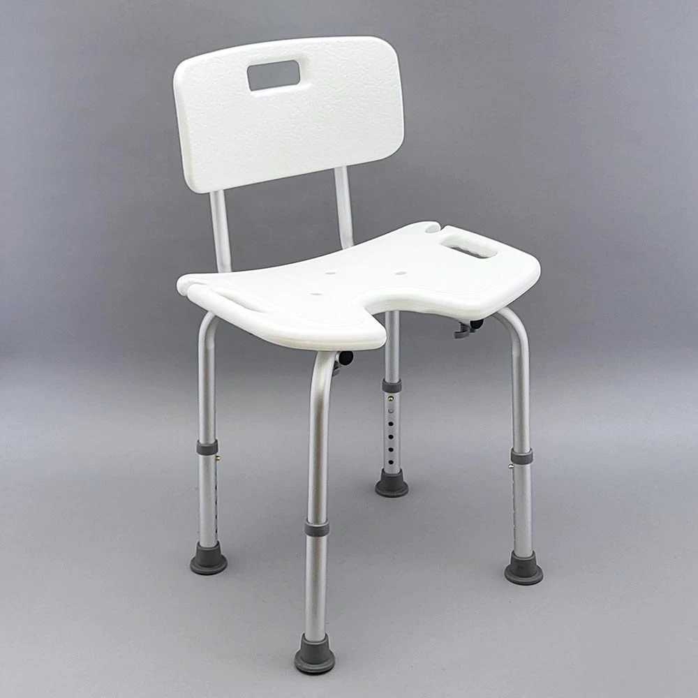 Stoličky do sprchy s hygienickým výrezom