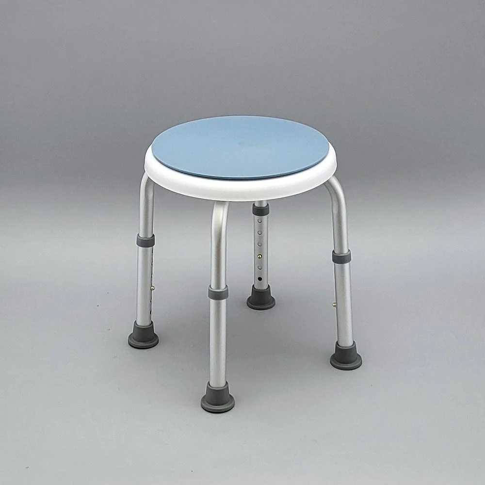 Stolička do sprchy s otočným sedákom a nosnosťou 120 kg