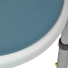 Stolička do sprchy s otočným sedákom a nosnosťou 120 kg - 5