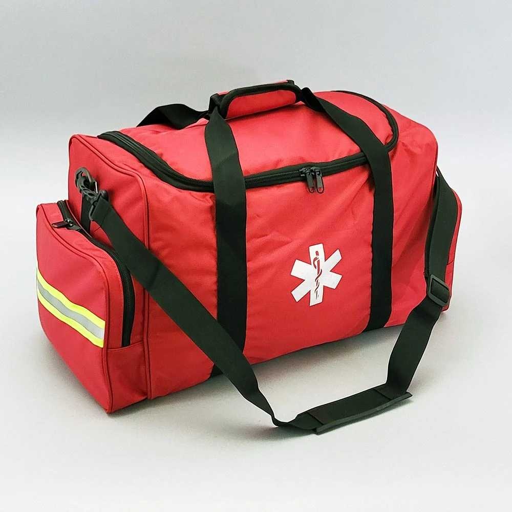 Záchranárska zdravotná taška Emergency-červená, bez náplne