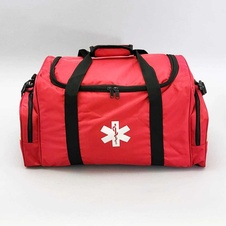 Záchranárska zdravotná taška Emergency-červená, bez náplne - 2