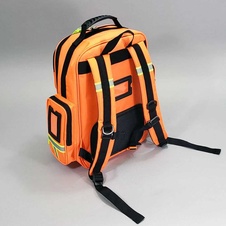 Zdravotnícky batoh Emergency-oraznžová, bez náplne - 2