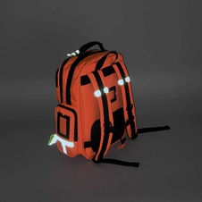 Zdravotnícky batoh Emergency-oraznžová, bez náplne - 6