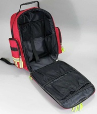 Zdravotnícky batoh Emergency-červená, bez náplne - 3