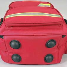 Zdravotnícky batoh Emergency-červená, bez náplne - 4