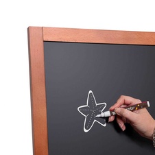 Drevené áčko Flip 68x140 cm, svetlo hnedá - 7