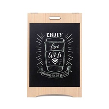 Drevené áčko Economy 51x65 cm - 1