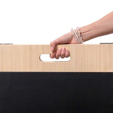 Drevené áčko Economy 51x65 cm - 8