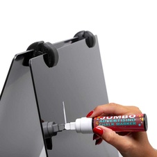 Kriedové reklamné áčko Grab & Grip 50x70 cm, čierna - 7