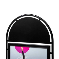 Reklamné áčko City Elegant Steel, A1, čierna - 3