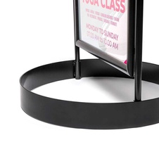 Reklamné áčko City Elegant Steel, A1, čierna - 8